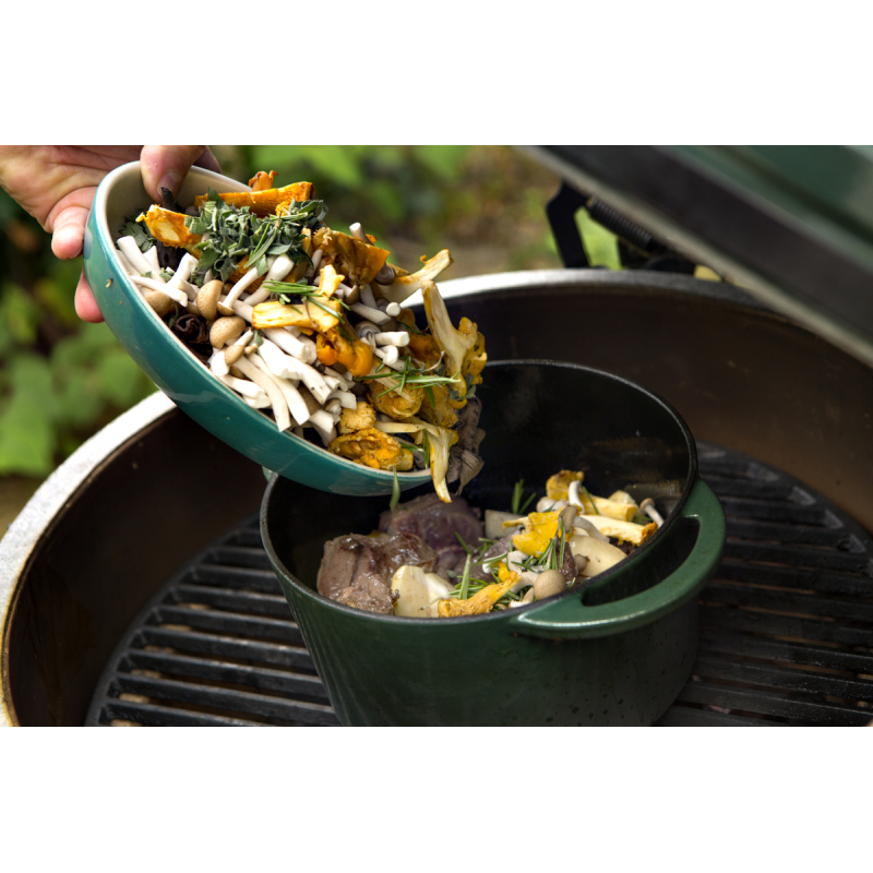 Green Dutch Oven Round