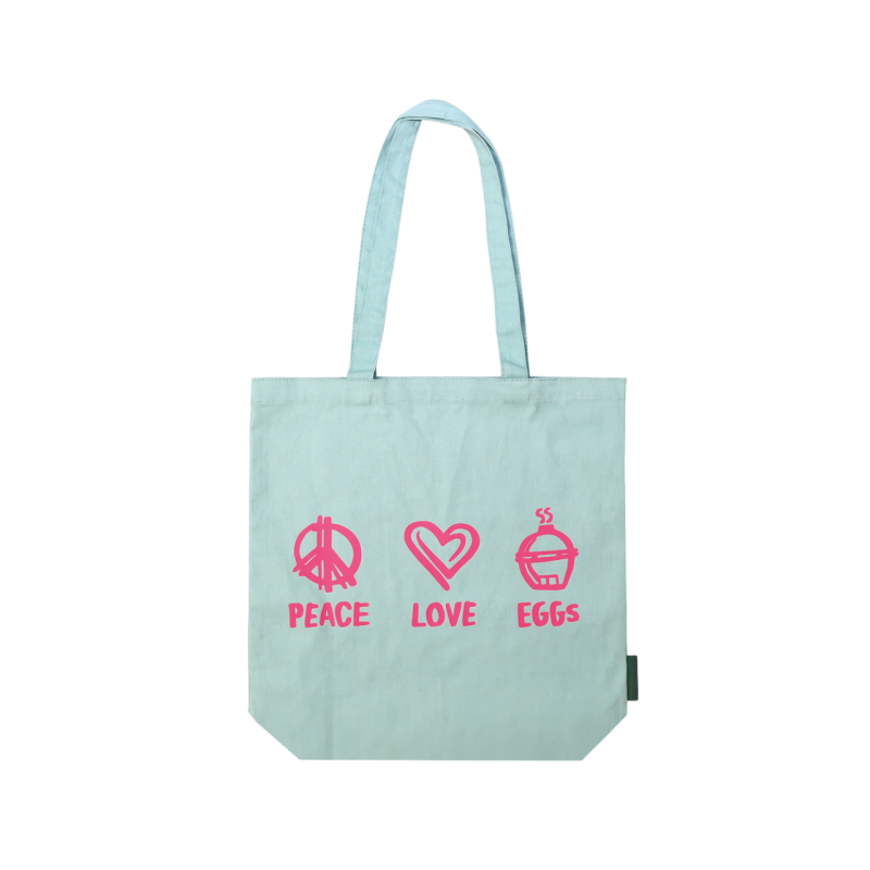 Auduma iepirkumu maisiņš gaiši zaļā krāsā