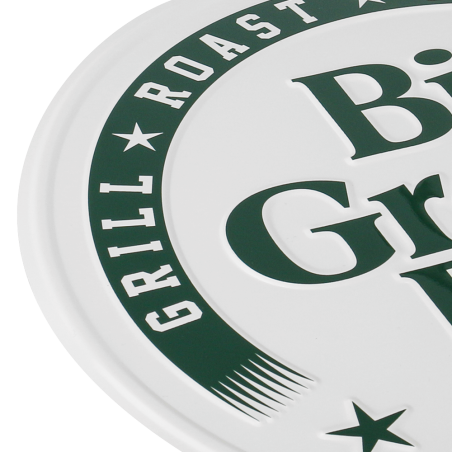 Round White Sign - Est. 1974