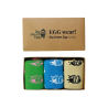 3 pack - socks - EGG, size 43-46