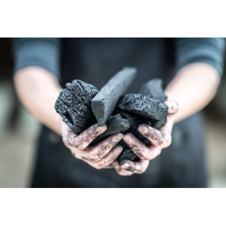 100% Natural Charcoal (beech), 9 kg 100% Natural Charcoal (beech), 9 kg
