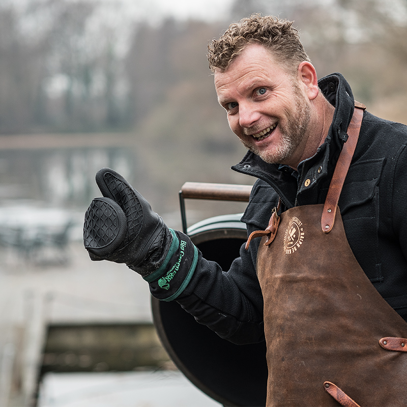 Grilēšanas cimds no silikona